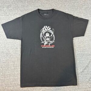 Rowdy Kyle Busch Racing Fanclub Member Graphic Tee Black T-Shirt Mens Large‎ KBM